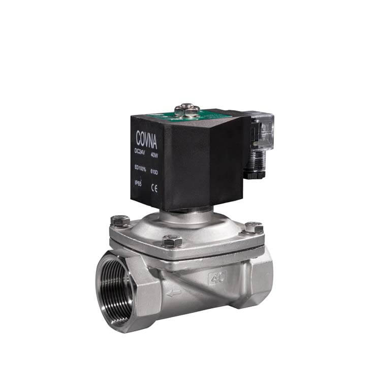 2W21-S Water Electronic Solenoid Valve – Stainless Steel